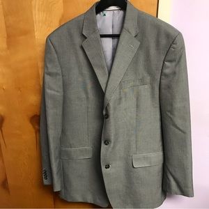 Sean John Fine Tailoring Grey Suit Jacket Size 42L